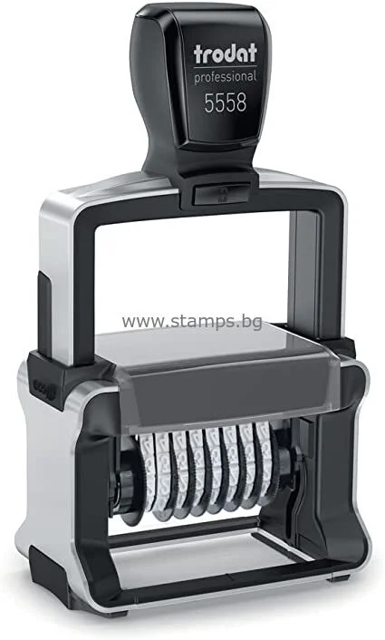 Номератор Trodat 5558 Professional 8-цифри (5mm)