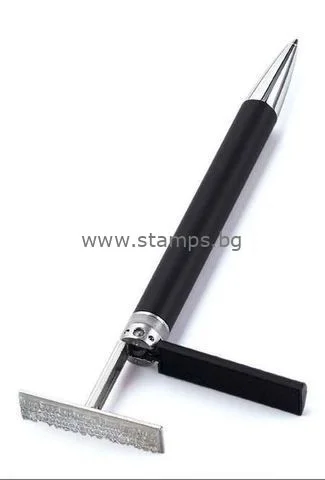Химикалка Stamp Writer (8x33mm) - метална